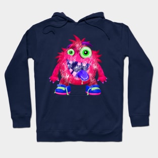 cartoon monster Hoodie